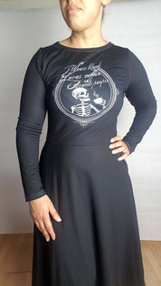 WEARS BLACK, LOVES COFFEE DRESS