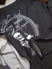 WEARS BLACK, LOVES COFFEE DRESS