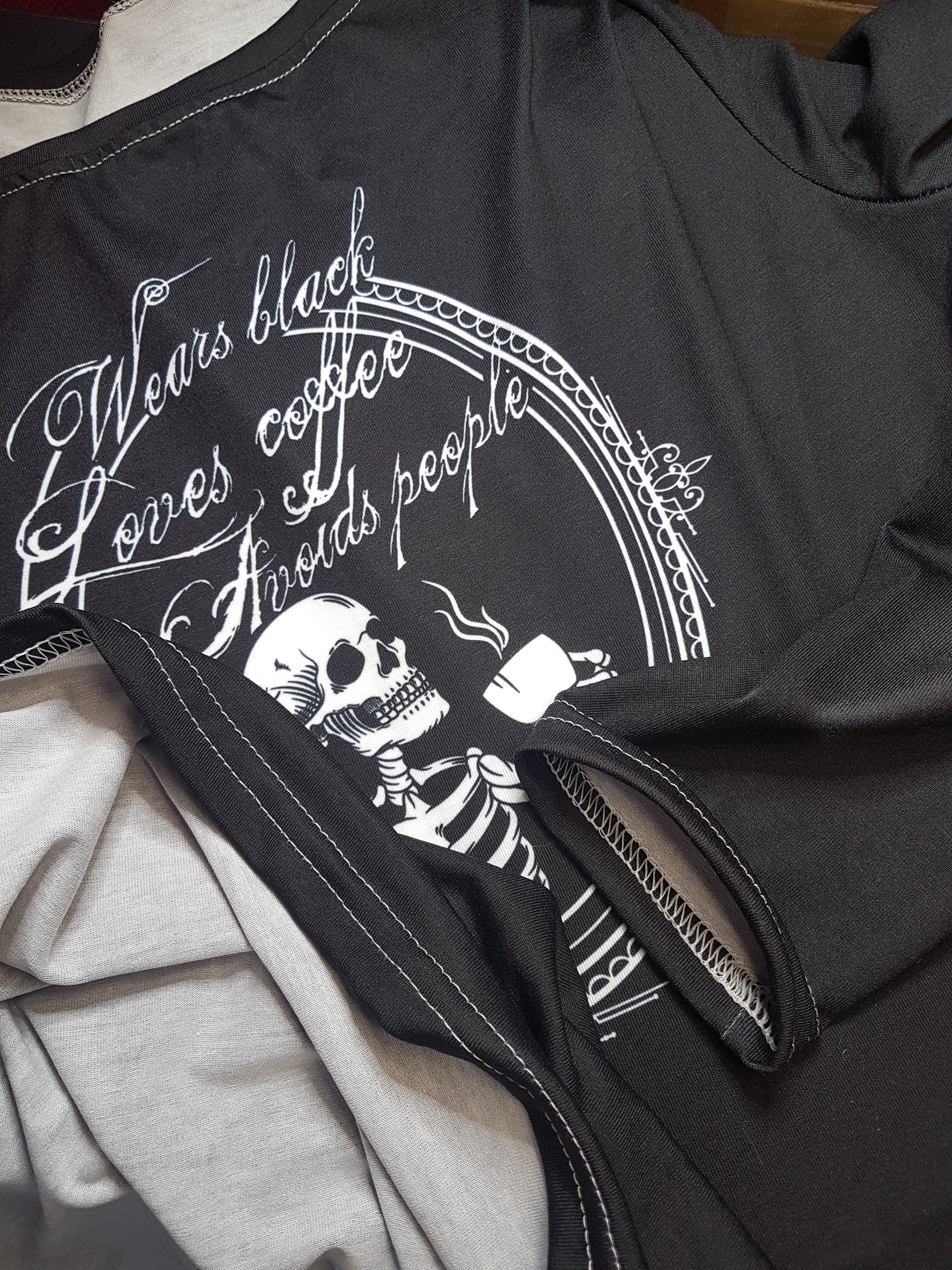 WEARS BLACK, LOVES COFFEE DRESS