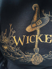 WICKED - witchy halloween t-shirt | THEBLACKWARDROBE.COM.