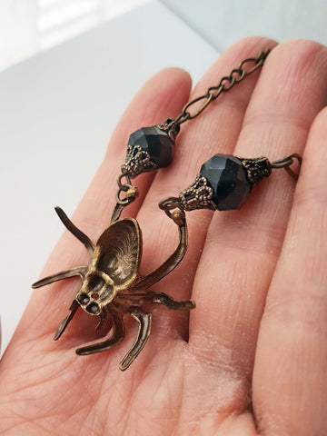 SPIDER NECKLACE (sample sale)