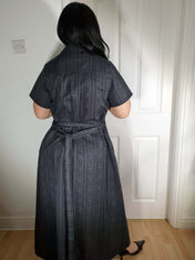 MAXI SHIRTDRESS (Baroque Skulls print)