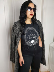 IN MEMORY OF WHEN I CARED t-shirt