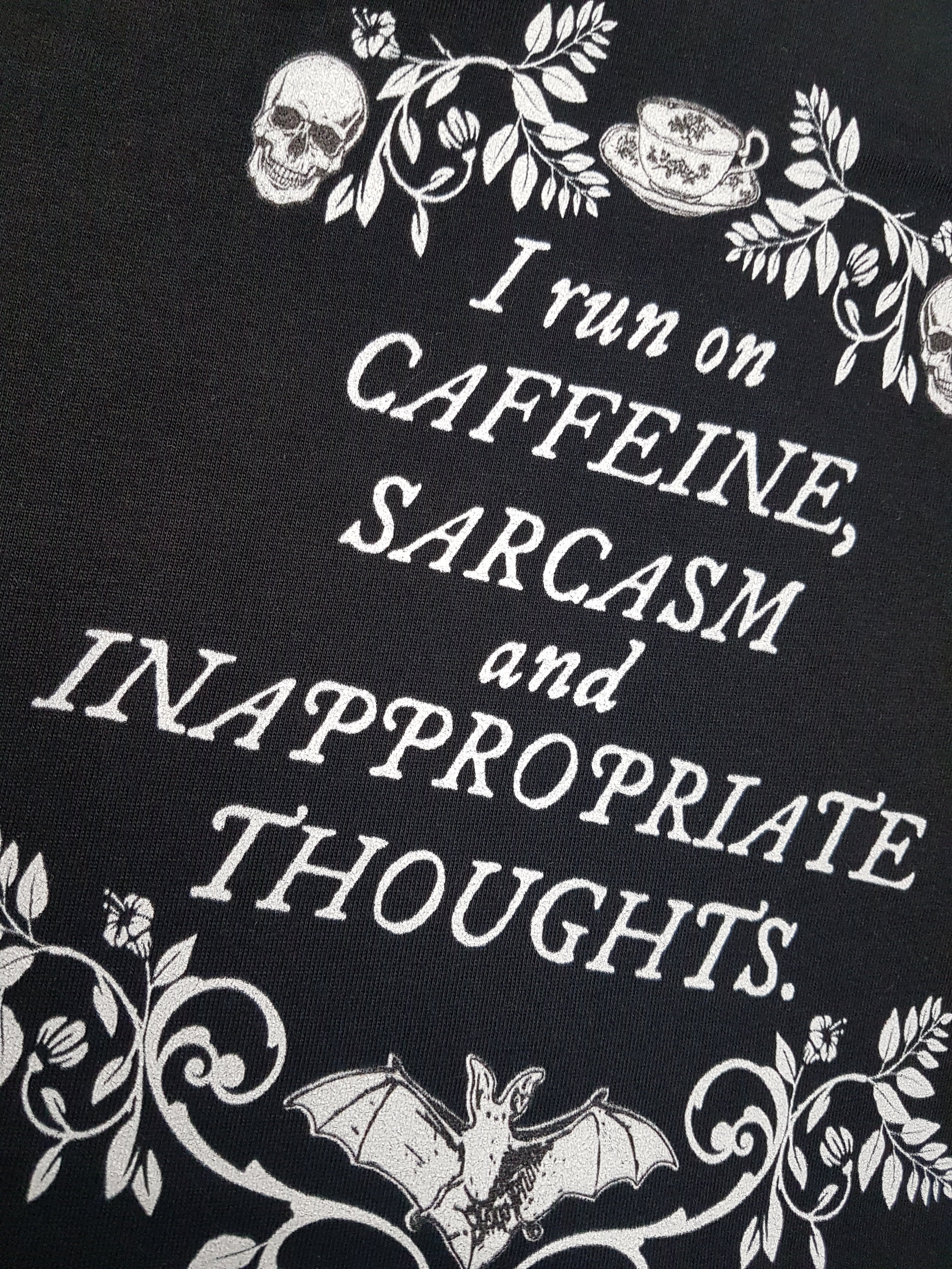 CAFFEINE THOUGHTS t-shirt