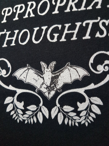 (V-NECK) CAFFEINE THOUGHTS t-shirt