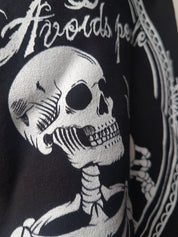 WEARS BLACK, LOVES COFFEE, AVOIDS PEOPLE  t-shirt