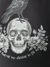 (V-NECK) I HAVE NOT DESIRE TO FIT IN t-shirt
