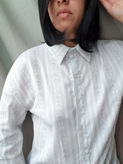 LONG SHIRT (Baroque Skull Stripes print)