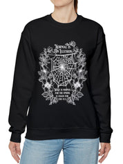 NORMAL IS AN ILLUSION sweatshirt | THEBLACKWARDROBE.COM.