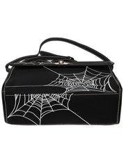 BLACK CROSSBODY FLAP BAG