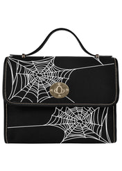 BLACK CROSSBODY FLAP BAG