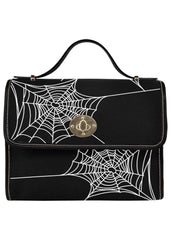 BLACK CROSSBODY FLAP BAG