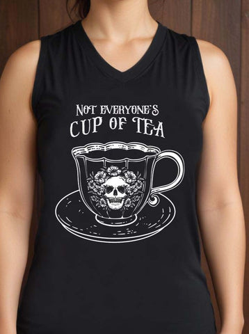 NOT EVERYONE'S CUP OF TEA tank-top