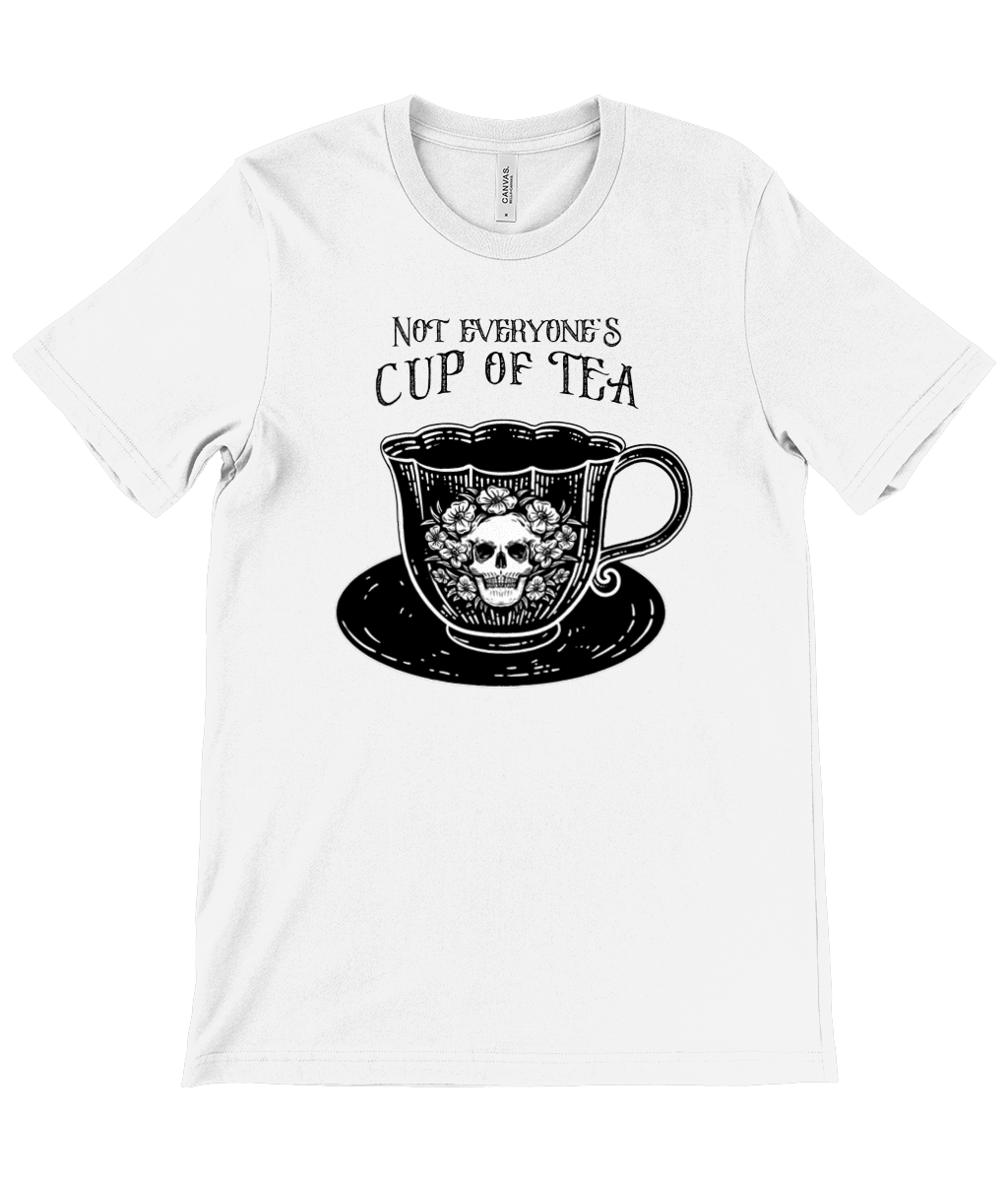 NOT EVERYONE'S CUP OF TEA t-shirt (white)