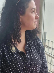 MEDUSA SKULL CAMEO BROOCH