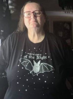 BAT CREATURE OF THE NIGHT t-shirt