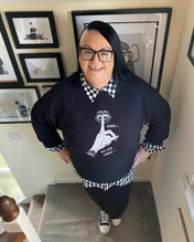 LONG SHIRT (Harlequin print)
