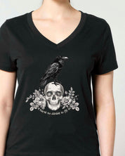 (V-NECK) I HAVE NOT DESIRE TO FIT IN t-shirt