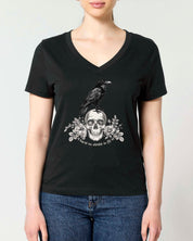 (V-NECK) I HAVE NOT DESIRE TO FIT IN t-shirt