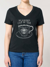 (V-NECK) NOT EVERYONE'S CUP OF TEA t-shirt