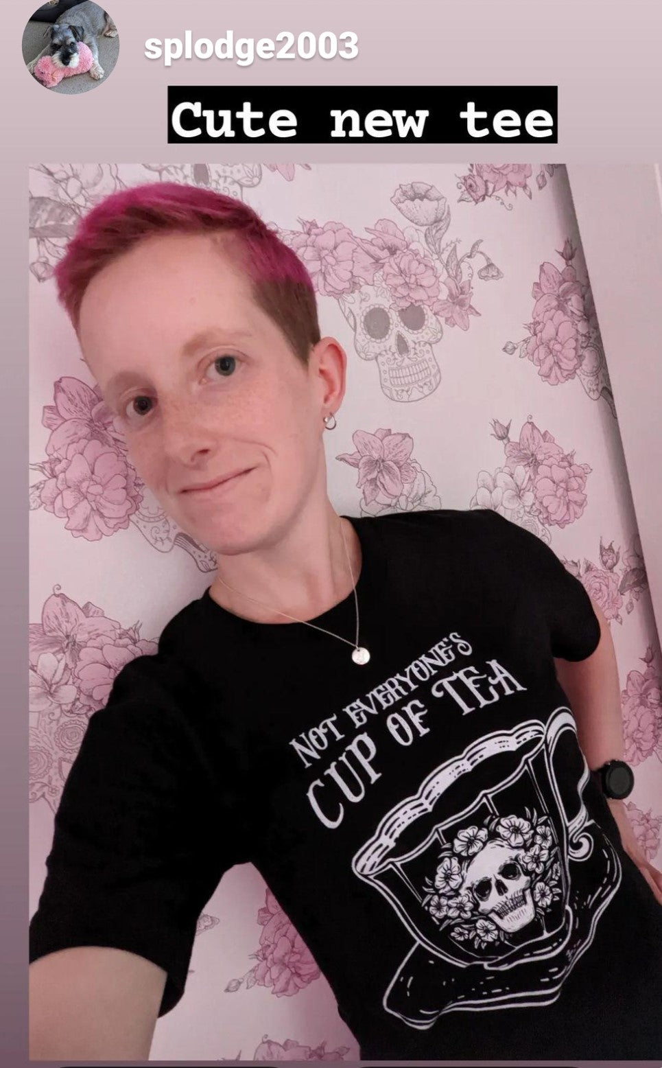 NOT EVERYONE'S CUP OF TEA t-shirt