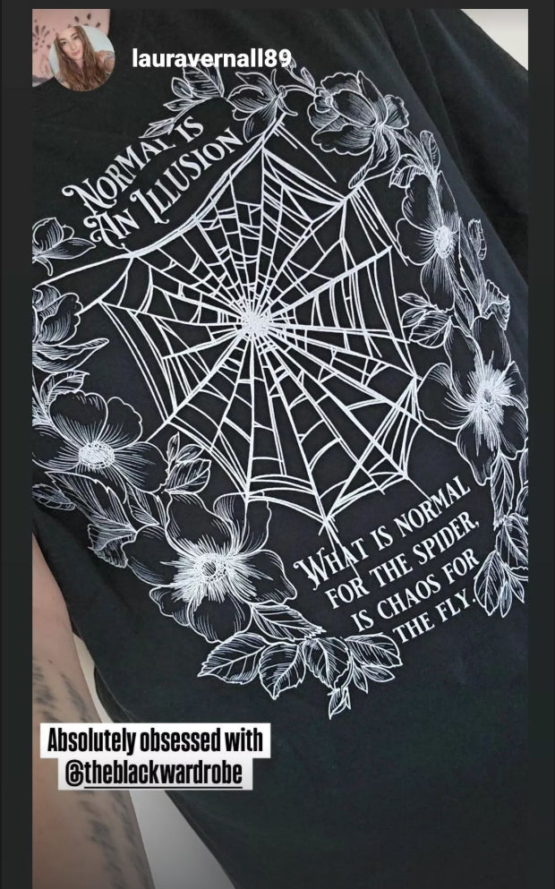 NORMAL IS AN ILLUSION t-shirt
