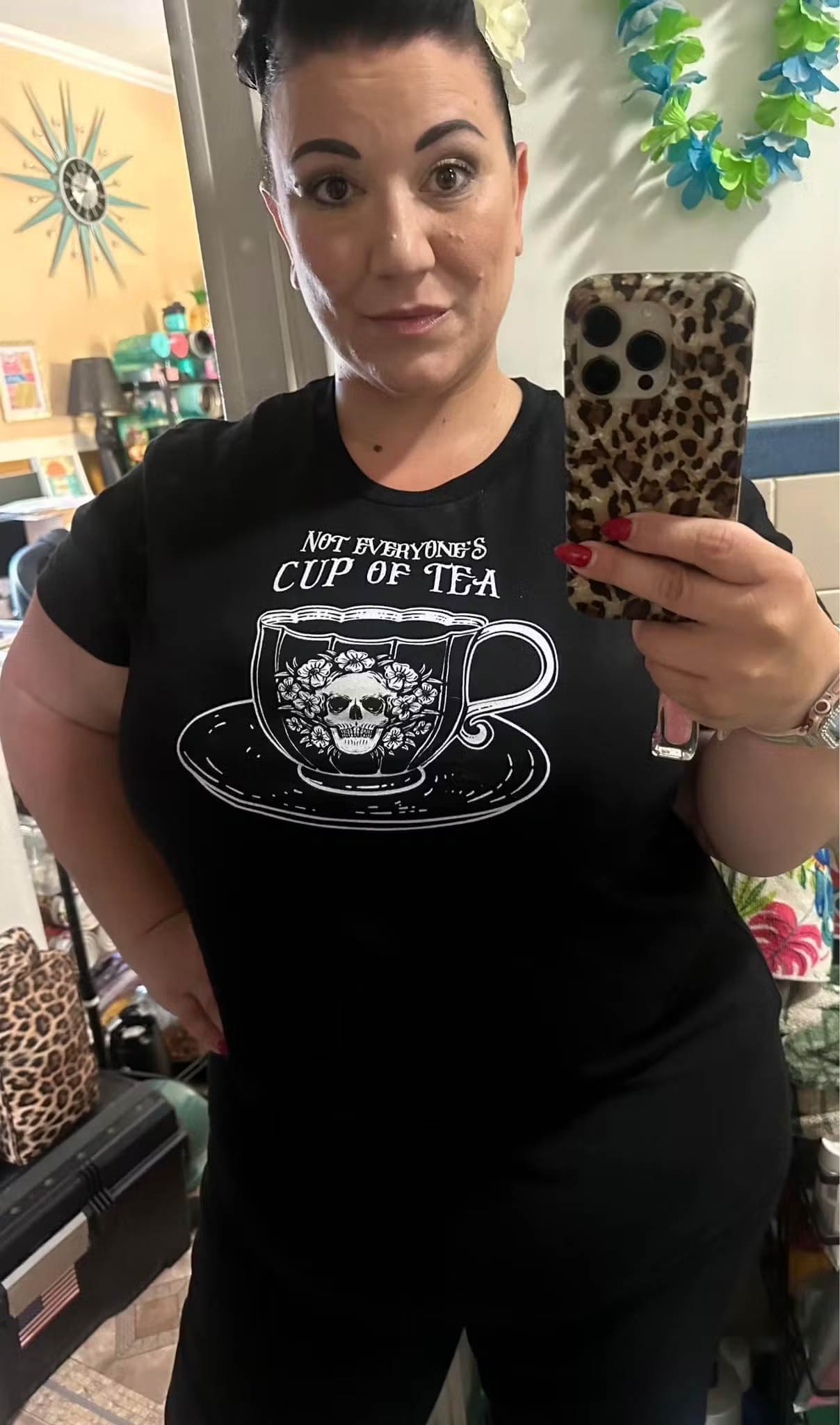 NOT EVERYONE'S CUP OF TEA t-shirt