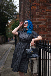 BLACK CROSSBODY FLAP BAG