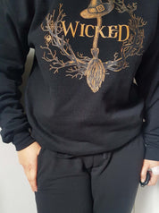 WICKED sweatshirt | THEBLACKWARDROBE.COM.