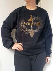 WICKED sweatshirt | THEBLACKWARDROBE.COM.