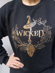 WICKED sweatshirt | THEBLACKWARDROBE.COM.