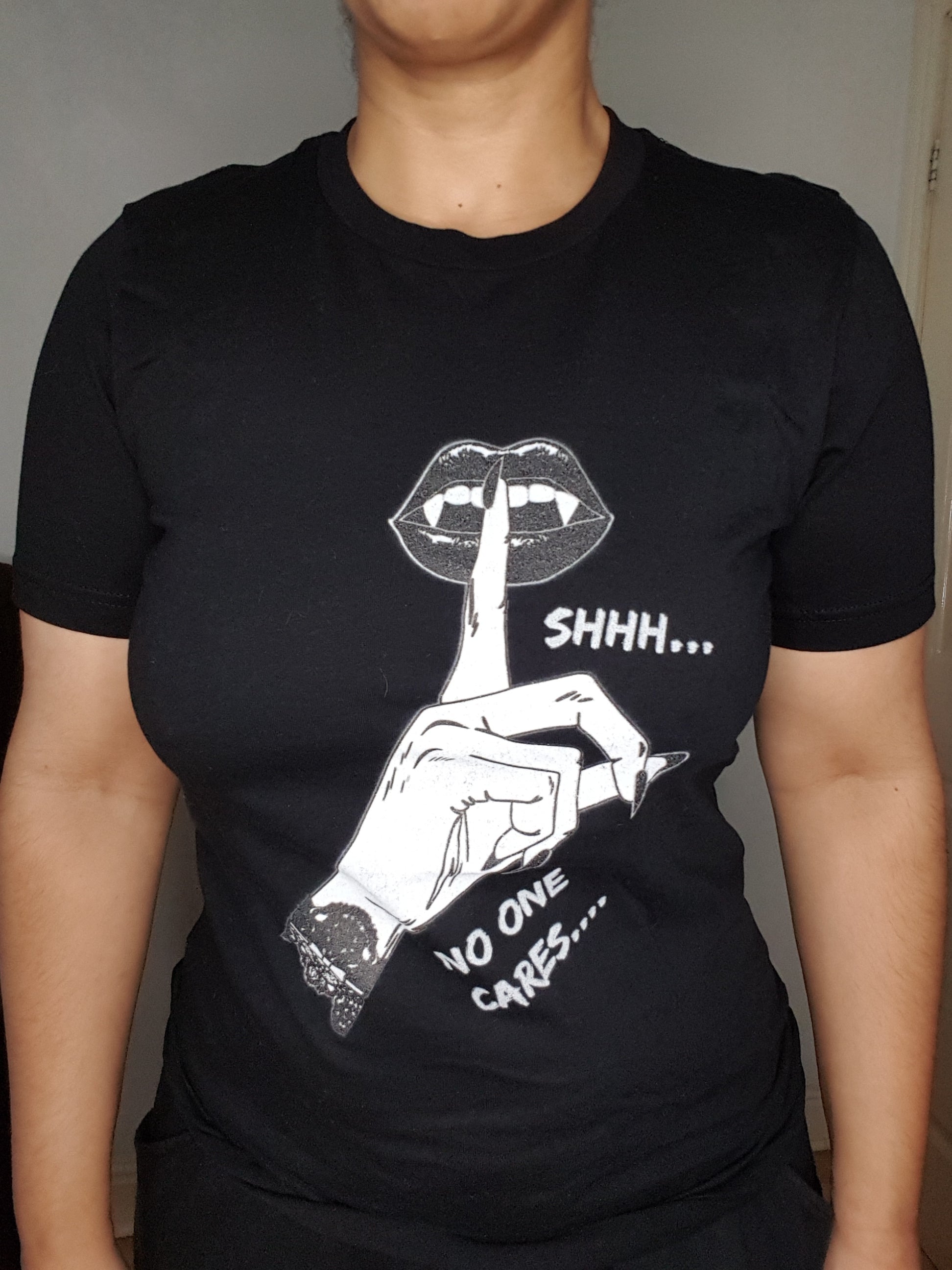 SHHH...NO ONE CARES - IMPERFECT ITEM | THEBLACKWARDROBE.COM.