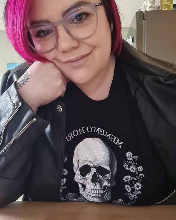 MEMENTO MORI SKULL - macabre Goth t-shirt | THEBLACKWARDROBE.COM.