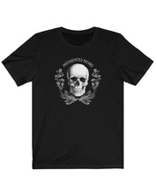 MEMENTO MORI SKULL - macabre Goth t-shirt | THEBLACKWARDROBE.COM.